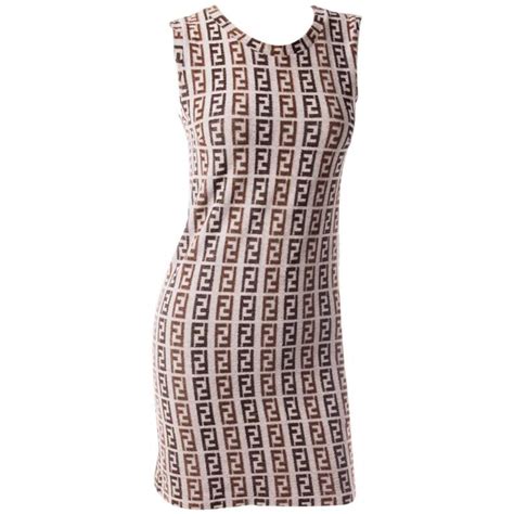 fendi 90s monogram dress|Fendi 90s Dress .